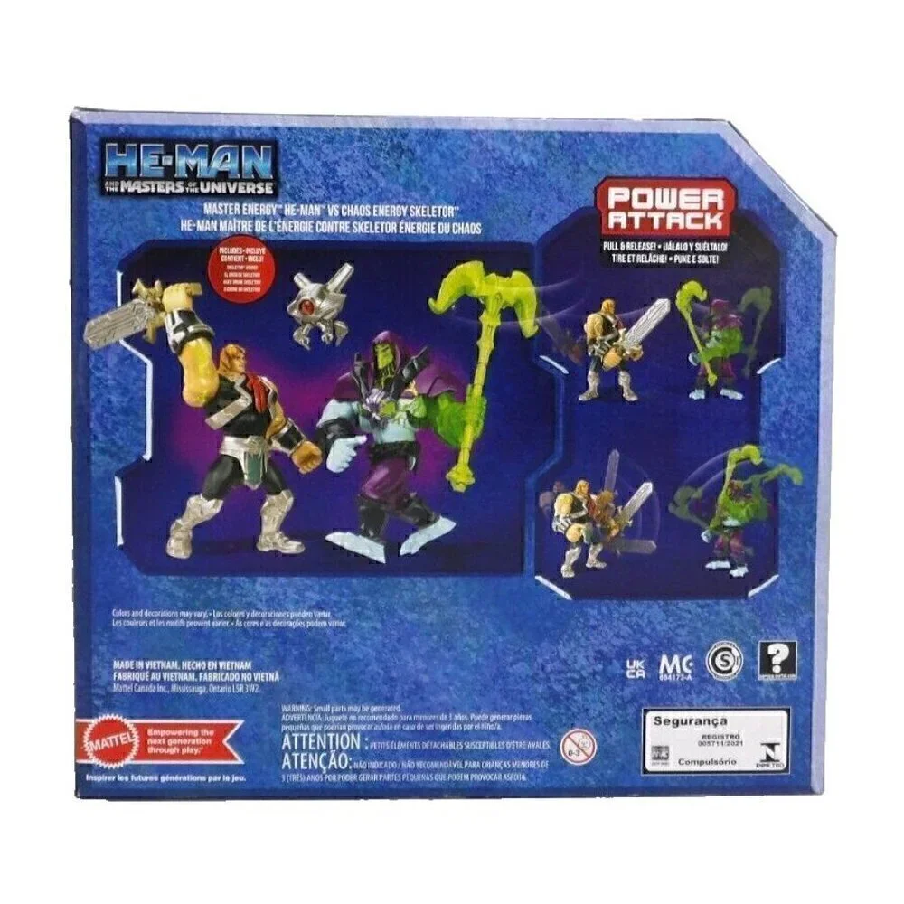 HE-MAN Masters of the Universe Power Attack 2 action figures NEW, MATTEL 2021